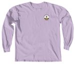 Second Baptist 2026, a Orchid Comfort Colors Long Sleeve Tee (back-view)