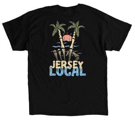 Shore Local 2026, a Black Classic Unisex Tee (back-view)
