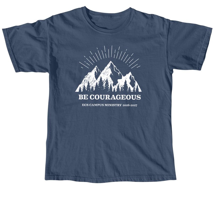 Campus Ministry 2026-2027, a Midnight Comfort Colors Unisex Tee