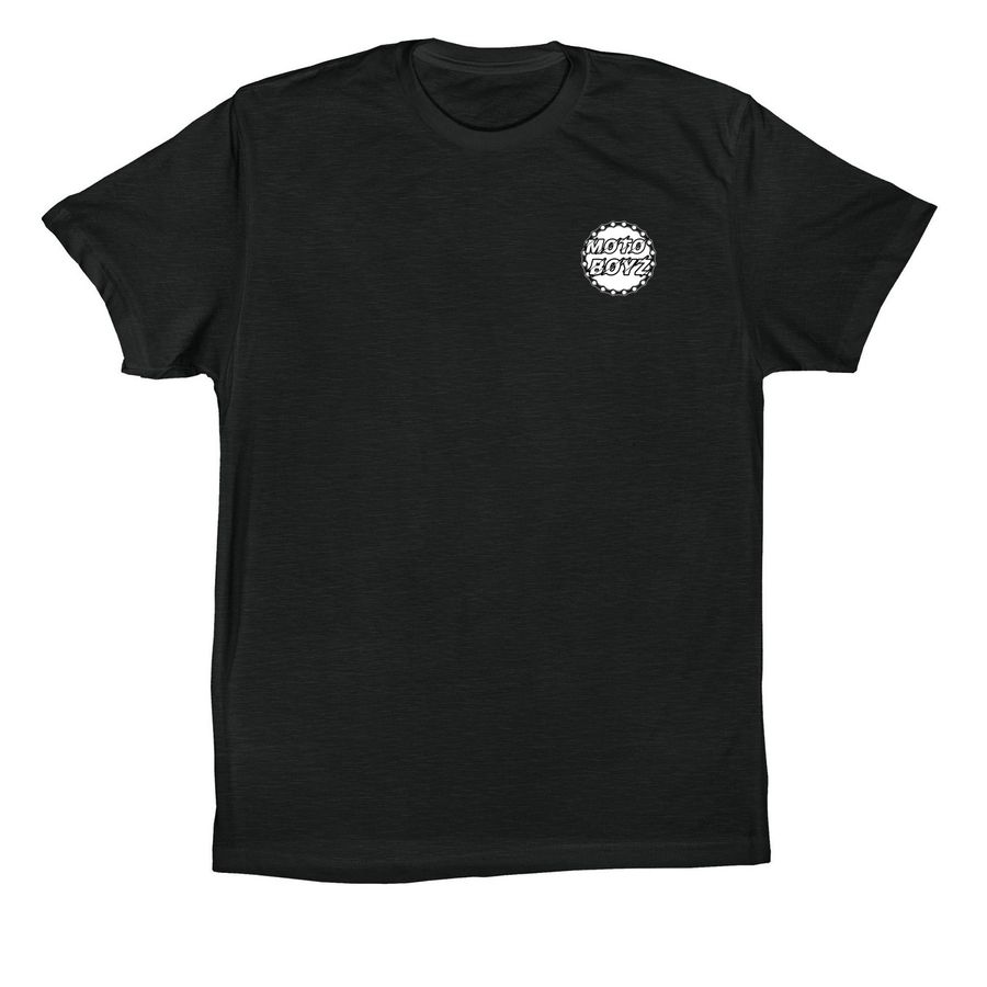 Moto Boyz Christian Tee, a Vintage Black Premium Cotton Tee