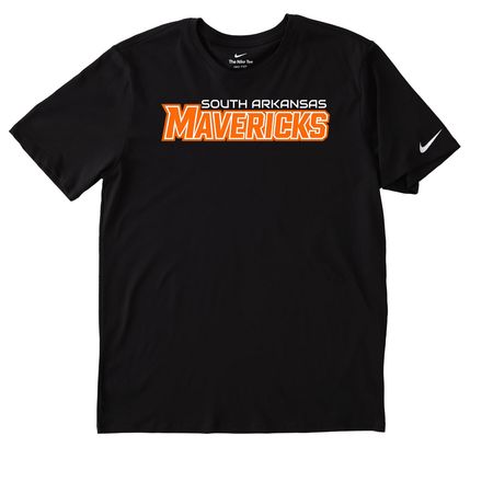 Performance Mavericks, a Black Nike Dri-FIT Jersey Blend Performance Tee