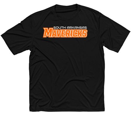 Performance Mavericks, a Black Classic Performance Tee