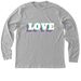 Love Shirt, a Athletic Heather Premium Long Sleeve Tee