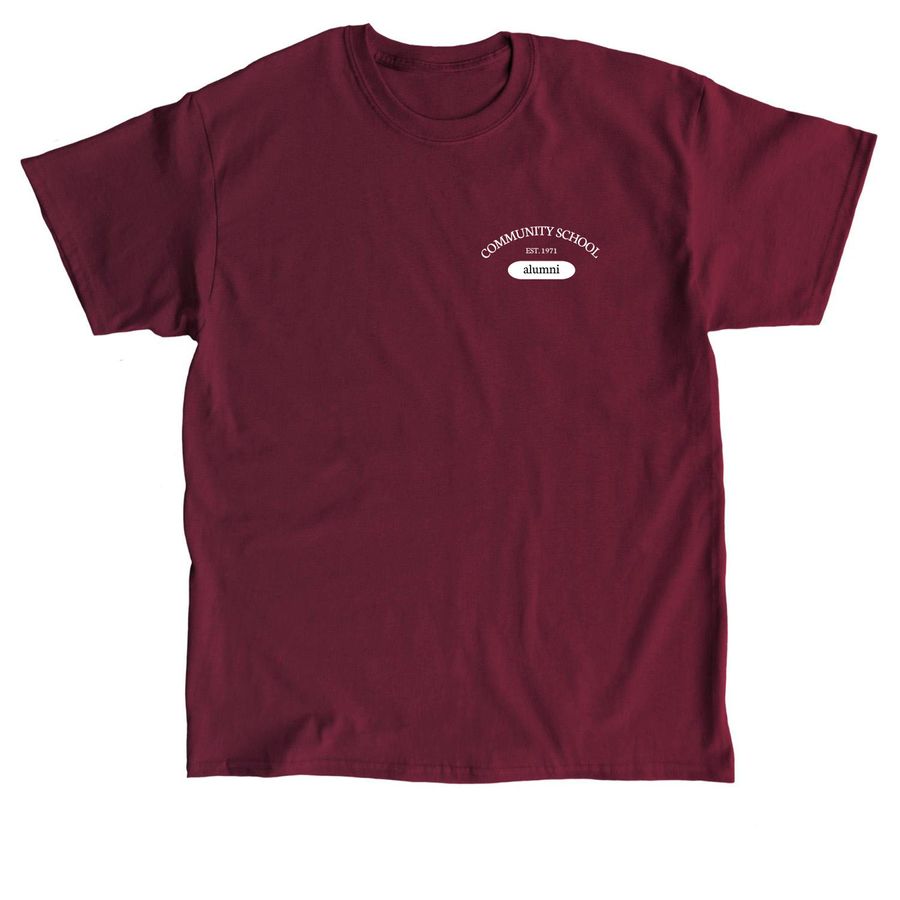 Alumni Apparel, a Maroon Classic Unisex Tee