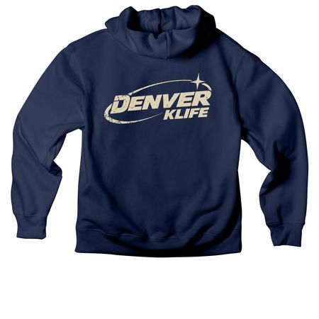 Denver KLIFE Star&nbsp;&nbsp;, a Navy Premium Heavyweight Pullover Hoodie