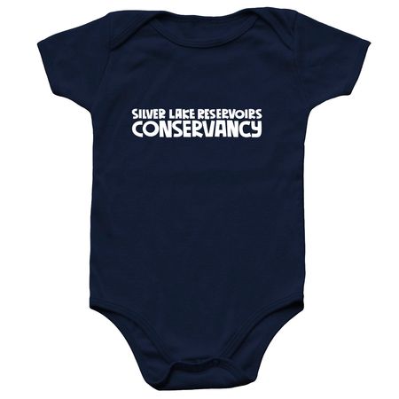 For the Well-dressed Eastside Infant&nbsp;, a Navy Infant Onesie
