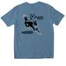 Help save the herders!, a Indigo Blue Softstyle Cotton Tee (back-view)