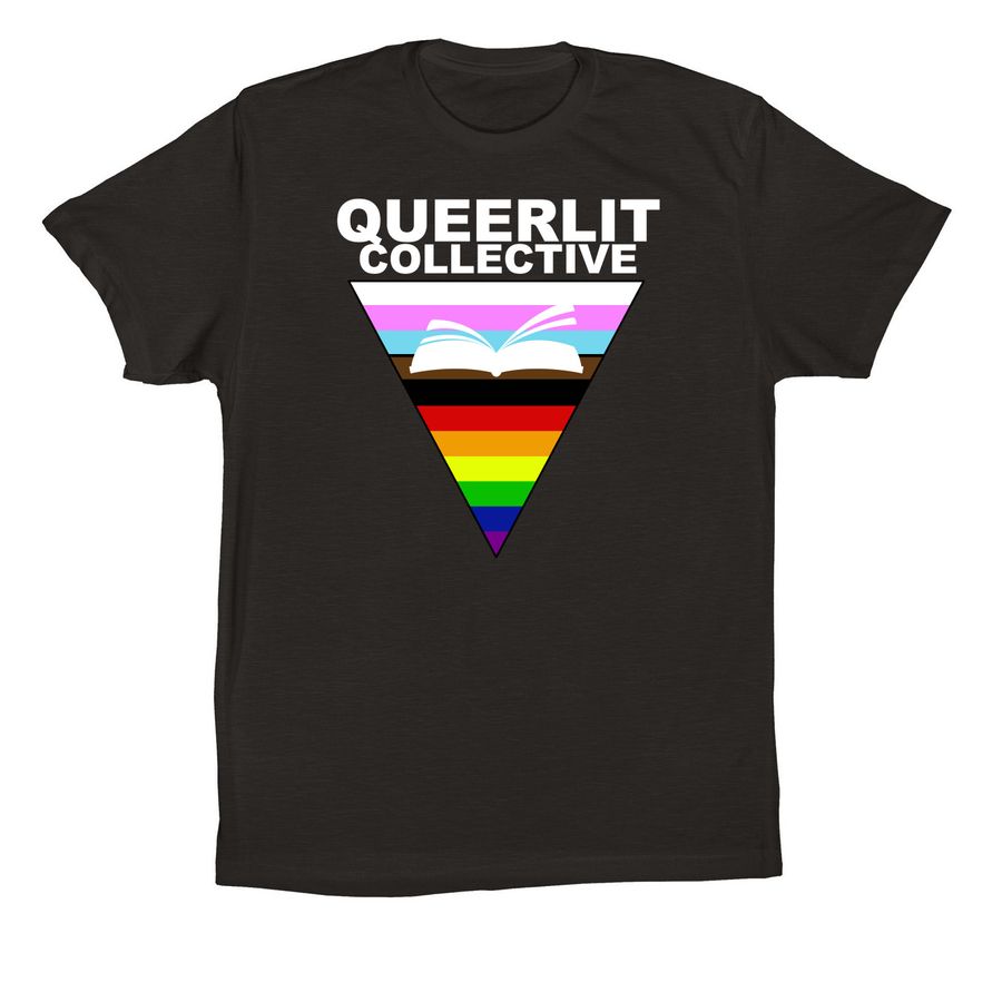 QueerLit Collective, a Black Premium Cotton Tee