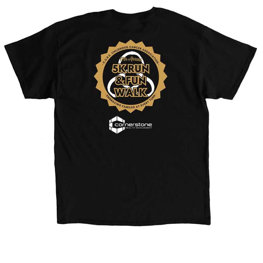 Callan?s Crew 2026, a Black Classic Unisex Tee (back-view)