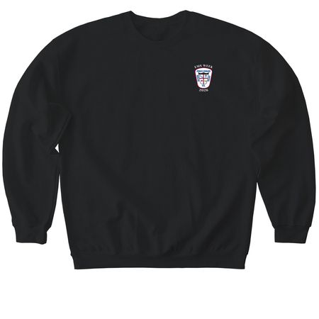 EMS Week 2026, a Black Softstyle Crewneck Sweatshirt