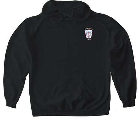 EMS Week 2026, a Black Gildan Softstyle Pullover Hoodie