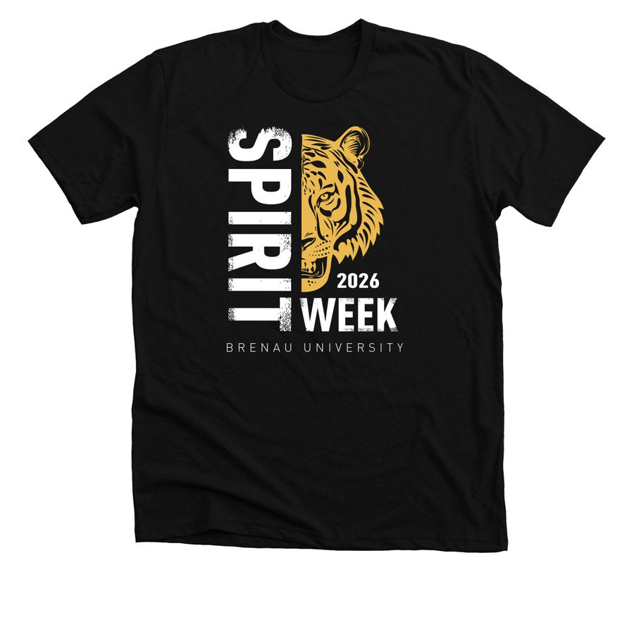 Spirit Week 2026, a Solid Black Blend Premium Unisex Tee