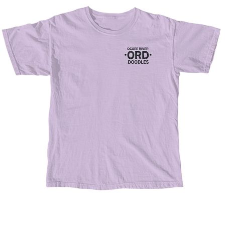 Ocoee River Doodles, Summer Vibes, a Orchid Comfort Colors Unisex Tee