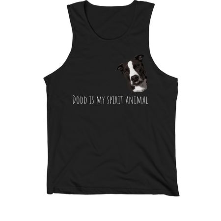 Dodd is my Spirit Animal, a Black Premium Cotton Tank