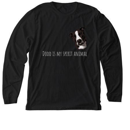 Dodd is my Spirit Animal, a Solid Black Blend Premium Long Sleeve Tee