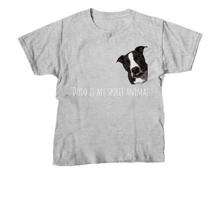 Dodd is my Spirit Animal, a Sport Grey Youth Unisex Tee