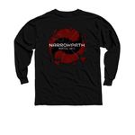 Narrowpath Martial Arts, a Black Youth Long Sleeve Tee (back-view)