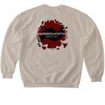 Narrowpath Martial Arts, a Sand Softstyle Crewneck Sweatshirt (back-view)