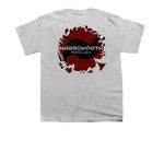 Narrowpath Martial Arts, a Sport Grey Youth Unisex Tee (back-view)