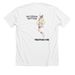 Inclusion matters&nbsp;, a Solid White Blend Premium Unisex Tee (back-view)
