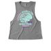 NeuroRebel Rebel&nbsp;Refusing Assimilation Shirt, a Aluminum Grey Allmade Eco Triblend Women?s Muscle Tank