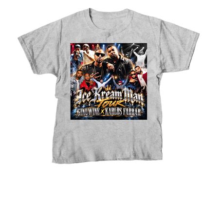 Ginuwine x Karlos Farrar&nbsp;, a Sport Grey Youth Unisex Tee