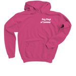 Dog Days of Summer, a Heliconia Youth Pullover Hoodie (back-view)