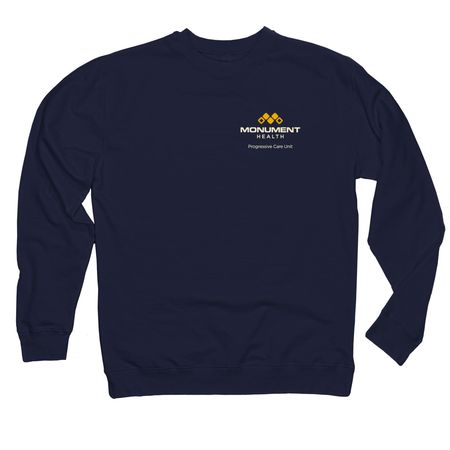 Navy Chest Design, a Classic Navy Midweight Crewneck Sweatshirt