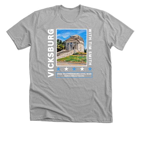 Vicksburg Merch Part 1, a Athletic Heather Premium Unisex Tee