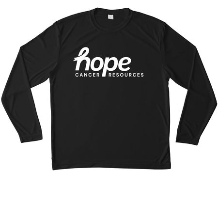 HCR Logo&nbsp;, a Black Unisex Performance Long Sleeve Tee
