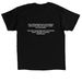 DONT COMPARE YOURSELF, a Black Classic Unisex Tee (back-view)