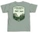 Yosemite - NAS Lemoore Front, a Bay Comfort Colors Unisex Tee (back-view)