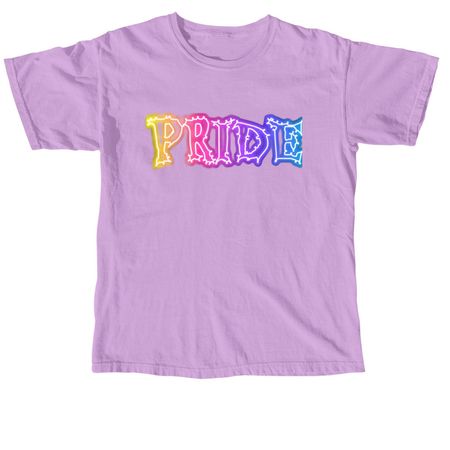 Pride electric&nbsp;, a Neon Violet Comfort Colors Unisex Tee