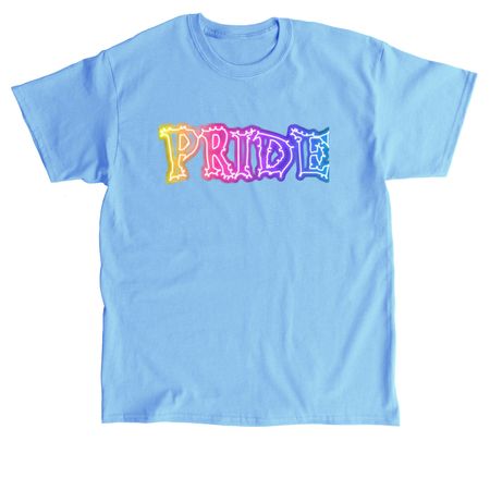 Pride electric&nbsp;, a Carolina Blue Classic Unisex Tee