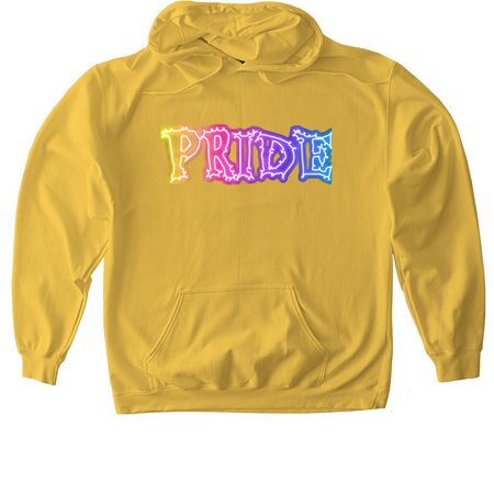 Pride electric&nbsp;, a Daisy Softstyle Pullover Hoodie