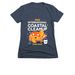 2022 International Coastal Cleanup Day Shirt, a Midnight Navy Women's Slim Fit Tee