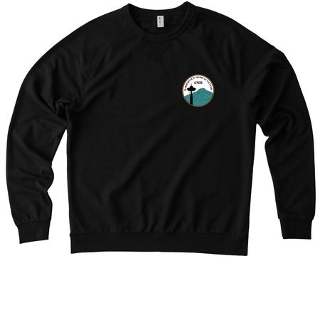 6MB Swag, a Deep Black Allmade Organic French Terry Crewneck Sweatshirt