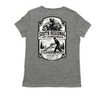 2026 South Regional Championship, a Aluminum Grey Allmade Eco Triblend Women?s Tee (back-view)