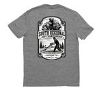 2026 South Regional Championship, a Aluminum Grey Allmade Eco Triblend Unisex Tee (back-view)