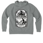 2026 South Regional Championship, a Aluminum Grey Heather Allmade Organic CVC Pullover Hoodie (back-view)