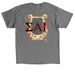 SAI lyre tee, a Charcoal Classic Unisex Tee (back-view)