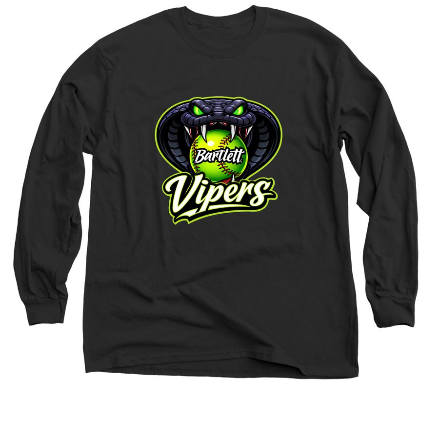 ViperWear Fall '26, a Black Classic Long Sleeve Tee