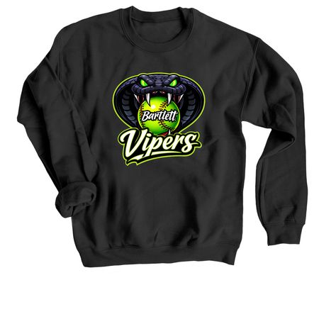 ViperWear Fall '26, a Black Crewneck Sweatshirt