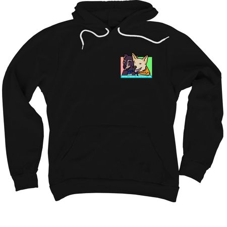 Porter & Squash Shirts, a Black Premium Pullover Hoodie