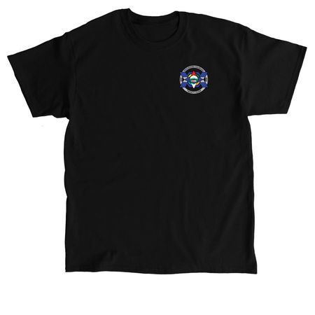 Twenty Year GCCO Logo, a Black Classic Unisex Tee