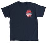 Duty Shirt - USA 250 Theme, a Navy Classic Unisex Tee (back-view)