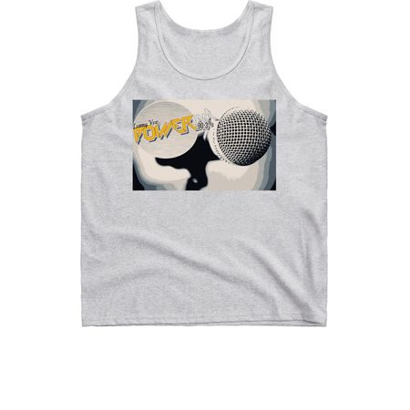 Power Jam collection, a Sport Grey Classic Unisex Tank Top