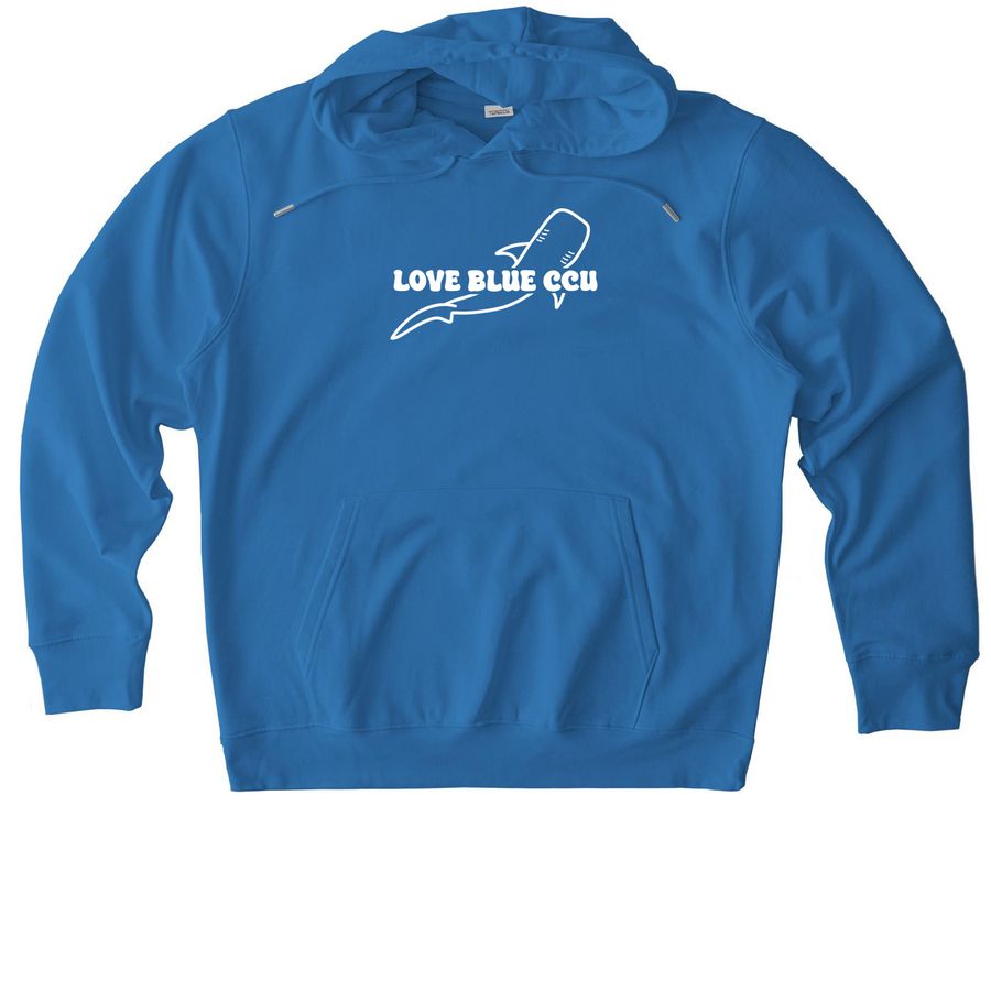 Whale Shark - CCU Chapter, a Mindful Blue Stanley/Stella Unisex Cruiser 2.0 Pullover Hoodie