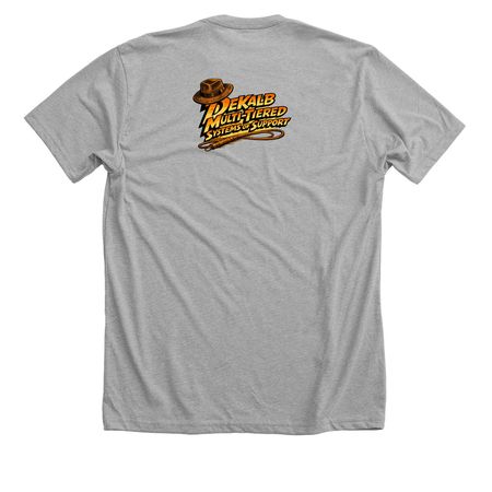 Summer MTSS Expedition, a Athletic Heather Premium Unisex Tee (back-view)
