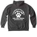 Fall 2026 fundraising campaign, a Pepper Comfort Colors Pullover Hoodie (back-view)
